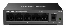 Switch Mercusys Ms105gs No Administrado, Rj-45 5, Gigabit Ethernet (10/100/1000), Negro