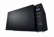 Horno De Microondas Lg Ms2032gas Capacidad 20 L, Potencia 700 W, 5 Niveles De Potencia, Pantalla Si, Color Negro