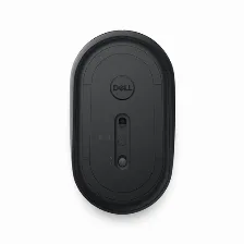 Mouse Dell Ms3320w óptico, 3 Botones, 1600 Dpi, Rf Inalámbrico + Bluetooth, Negro