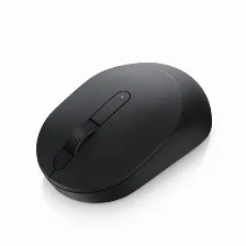 Mouse Dell Ms3320w óptico, 3 Botones, 1600 Dpi, Rf Inalámbrico + Bluetooth, Negro