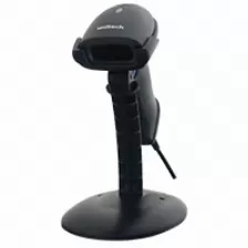 Lector De Codigo De Barras Laser Unitech Ms836-sucb00-sg, 1d, Usb, Incluye Base, Color Negro