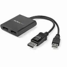 Divisor De Video Startech.com Displayport, 2puertos, 3840 X 2160 Pixeles