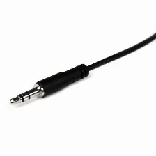 Cable De Audio Startech.com 3,5mm A 3,5mm, 2 M, Negro