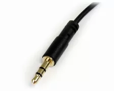 Cable De Audio Startech.com 3,5mm A 3,5mm, 0.91 M, Negro