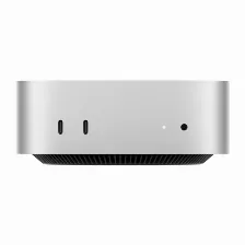 Pc Apple Mac Mini Mac Mini M M4, 16 Gb, 256 Gb Ssd, Macos Sequoia, Tv. No Disponible, Wifi, Plata