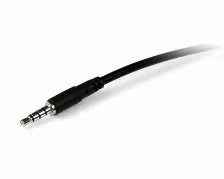 Cable De Audio Startech.com 3,5mm A 3,5mm, 2 M, Negro