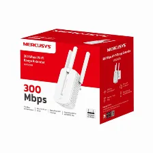 Extensor De Rango Mercusys Wi-fi 802.11 B/g/n 2.4ghz Wireless N (wi-fi 4) Hasta 300mbps