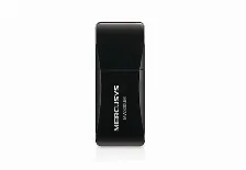 Adaptador Usb Mercusys Mw300um Wireless, Velocidad 300 Mbit/s