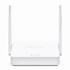 Ruteador Inalambrico Mercusys Mw302r, 3 Puertos Rj45, 300 Mbps, 5 Dbi, Dos Antenas, Tamano Compacto