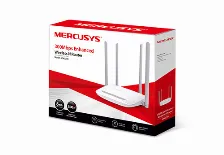Ruteador Inalambrico Mw325r Mercusys De 300mbps 4 Antenas De 5dbi 3 Puertos Lan