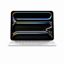 Teclado Inalámbrico Apple Magic Keyboard Para El Ipad Pro De 11 Pulgadas (m4) - Español (américa Latina) - Blanco, Qwerty, Español, Trackpad, Interruptor De Llave De Tijera, 1 Mm, Apple