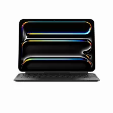 Teclado Inalámbrico Apple Magic Keyboard Para El Ipad Pro De 11 Pulgadas (m4) - Español (américa Latina) - Negro, Qwerty, Español, Trackpad, Interruptor De Llave De Tijera, 1 Mm, Apple