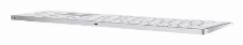 Teclado Apple Mxcj3ll/a Inglés De Ee.uu. , Inalámbrico Y Alámbrico, Bluetooth, Interruptor De Llave De Tijera, Plata, Blanco
