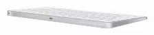 Teclado Apple Mxck3mg/a Húngaro, Inalámbrico Y Alámbrico, Usb + Bluetooth, Plata, Blanco