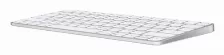 Teclado Apple Mxck3mg/a Húngaro, Inalámbrico Y Alámbrico, Usb + Bluetooth, Plata, Blanco