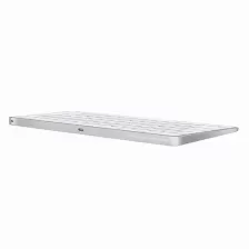 Teclado Apple Magic Keyboard (usb-c) - Español (américa Latina) Español, Inalámbrico Y Alámbrico, Usb + Bluetooth, Blanco