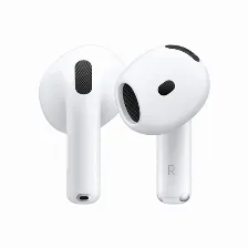 Audífonos Apple Airpods (4th Generation) Airpods 4 Intra Auditivo, Inalámbrico, Bluetooth, Blanco