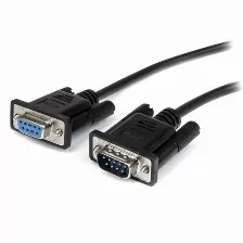 Cable Serial Startech.com 1 M, Db-9 A Db-9, Macho- Hembra