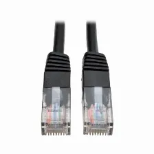 Patchord Tripp Lite Cat5e, 15.2 M, U/utp (utp), Negro
