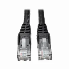 Patchord Tripp Lite Cat6, 4.57 M, U/utp (utp), Negro