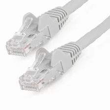 Patchord Startech.com N6lpatch2mgr Cat6, 2 M, U/utp (utp), Gris