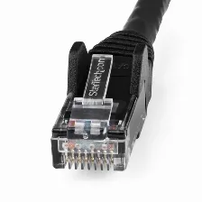 Patchord Startech.com N6lpatch3bk Cat6, 0.9 M, U/utp (utp), Negro