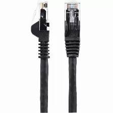 Patchord Startech.com N6lpatch3mbk Cat6, 3 M, U/utp (utp), Negro
