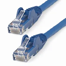 Patchord Startech.com N6lpatch3mbl Cat6, 3 M, U/utp (utp), Azul