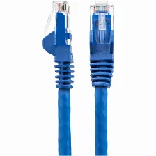 Patchord Startech.com N6lpatch3mbl Cat6, 3 M, U/utp (utp), Azul