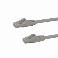 Cable De Red Startech.com Cable De 10m Gris De Red Gigabit Cat6 Ethernet Rj45 Sin Enganche - Snagless, 10 M, Cat6, U/utp (utp), Rj-45, Rj-45, Gris