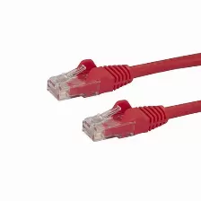 Patchord Startech.com Cat6, 2 M, U/utp (utp), Rojo