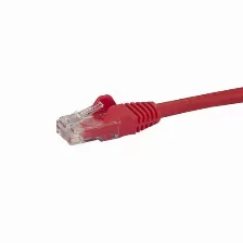 Patchord Startech.com Cat6, 2 M, U/utp (utp), Rojo