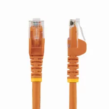 Patchord Startech.com Cat6, 3 M, U/utp (utp), Naranja