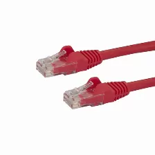 Patchord Startech.com Cat6, 4.3 M, U/utp (utp), Rojo