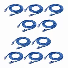 Patchord Startech.com Cat6, 1.5 M, U/utp (utp), Azul