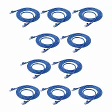 Patchord Startech.com Cat6, 2.1 M, U/utp (utp), Azul