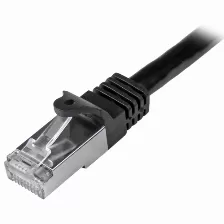 Patchord Startech.com Cat6, 3 M, Sf/utp (s-ftp), Negro