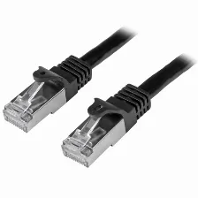 Patchord Startech.com Cat6, 5 M, Sf/utp (s-ftp), Negro