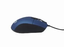 Mouse Naceb Technology Na-0115a óptico, 6 Botones, 2400 Dpi, Usb Tipo A, Azul