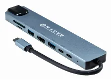 Docking Station Naceb Technology Na-0128 Usb Tipo C, Hdmi 1, Usb A 1