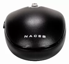 Mouse Naceb Technology Na-0131 6 Botones, 3200 Dpi, Bluetooth, Negro