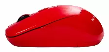 Mouse Naceb Technology Na-0137 3 Botones, 1600 Dpi, Rf Inalámbrico, Rojo