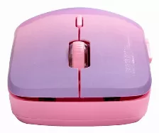 Mouse Naceb Technology Na-0138 3 Botones, 1600 Dpi, Rf Inalámbrico, Azul, Rosa, Blanco