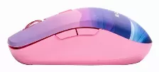 Mouse Naceb Technology Na-0138 3 Botones, 1600 Dpi, Rf Inalámbrico, Azul, Rosa, Blanco