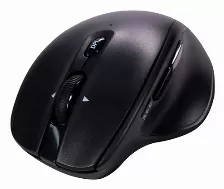 Mouse Naceb Technology Na-0139 5 Botones, 1600 Dpi, Rf Inalámbrico, Negro