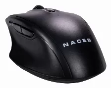 Mouse Naceb Technology Na-0139 5 Botones, 1600 Dpi, Rf Inalámbrico, Negro