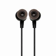 Audífonos Naceb Technology Na-0320 Intra Auditivo, Alámbrico, 3.5 Mm, Negro