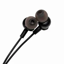 Audífonos Naceb Technology Na-0320 Intra Auditivo, Alámbrico, 3.5 Mm, Negro