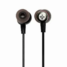 Audífonos Naceb Technology Na-0321 Intra Auditivo, Alámbrico, Usb, Negro