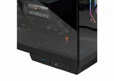 Gabinete Naceb Technology Na-0638 Midi Tower, Psu No, Vent. 2x 120 Mm, Vent. 1x 120 Mm, Negro